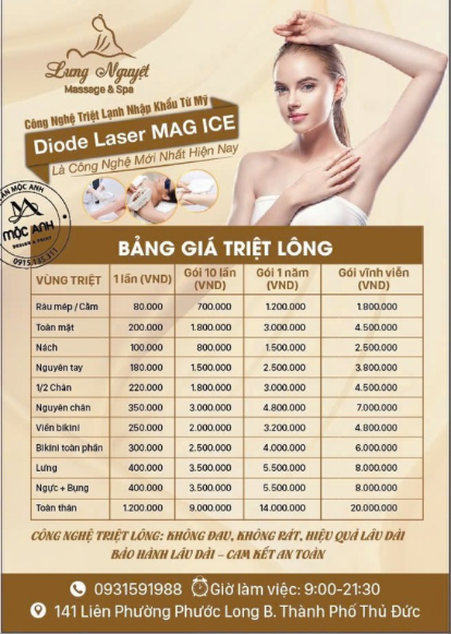 BẢNG GIÁ 10 