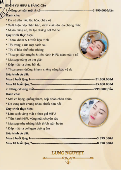 BẢNG GIÁ 5 