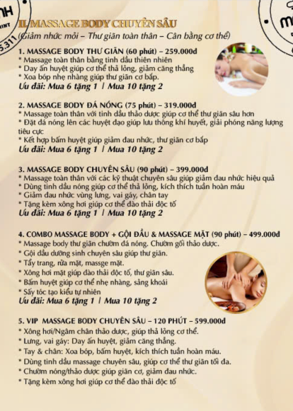 BẢNG GIÁ 8 
